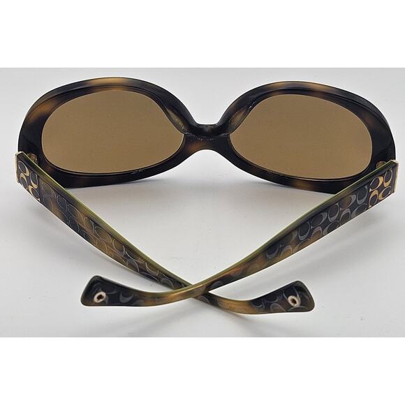 Coach HC8002 Victoria Sunglasses Frames Only Tortoiseshell Green 57-16-135 K7 main image 4